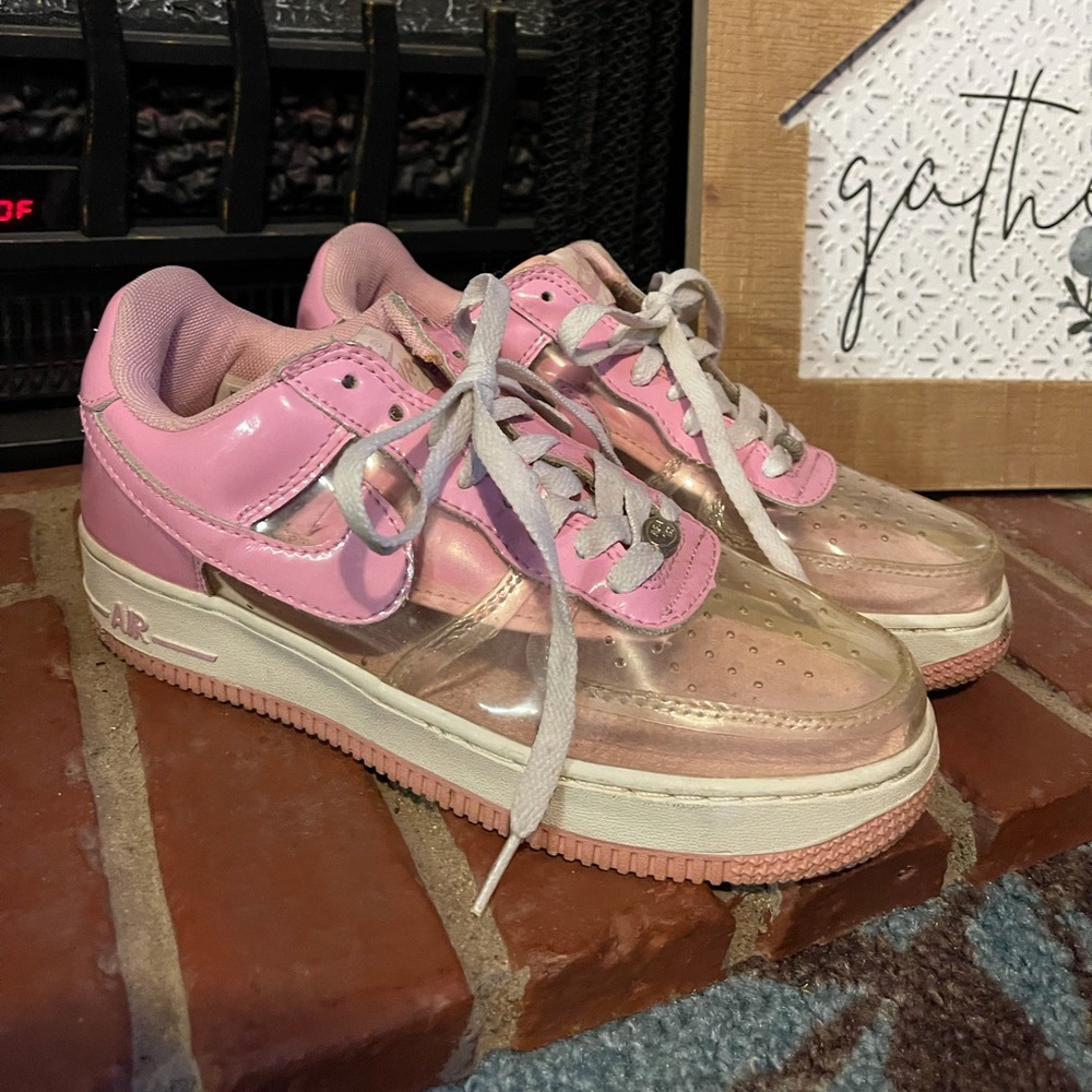 Rare Clear & Pink Air Force 1’s